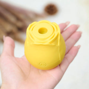 Silicone Rose Toy-Yellow