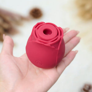 RTS-Silicone Rose Toy-Red