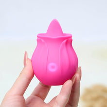 Load image into Gallery viewer, Rose Toy with Tongue-Rose Pink
