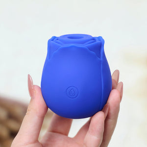 Silicone Rose Toy-Blue