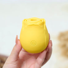 Load image into Gallery viewer, Silicone Rose Toy-Yellow
