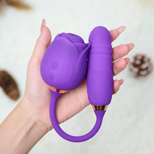 Load image into Gallery viewer, RTS-Rose Toy with Vibrator-Purple
