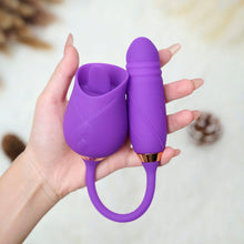 Load image into Gallery viewer, RTS-Rose Toy with Vibrator-Purple
