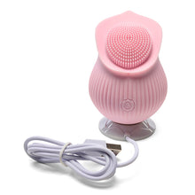 Load image into Gallery viewer, Rechargeable Rose Vibrator
