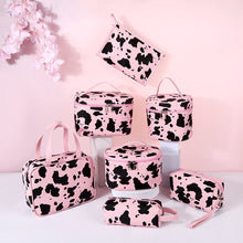 Load image into Gallery viewer, Cow Print Cosmetic Bag - KOC
