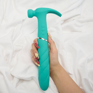 Hammer Vibrator-green-Striated