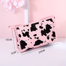 Load image into Gallery viewer, Cow Print Cosmetic Bag - KOC
