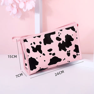 Cow Print Cosmetic Bag - KOC