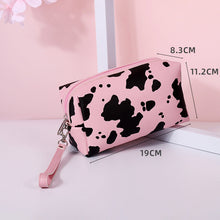 Load image into Gallery viewer, Cow Print Cosmetic Bag - KOC
