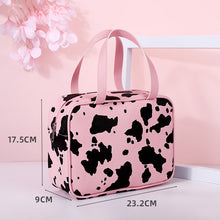 Load image into Gallery viewer, Cow Print Cosmetic Bag - KOC
