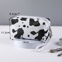 Load image into Gallery viewer, Cow Print Cosmetic Bag - KOC
