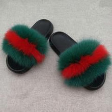 Load image into Gallery viewer, Fur Slippers Slides For Women - KOC
