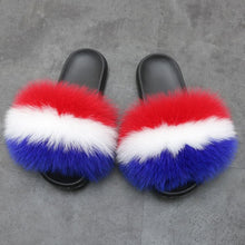 Load image into Gallery viewer, Tiosebon Fur Slippers - KOC
