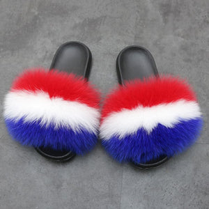 Tiosebon Fur Slippers - KOC