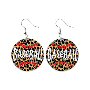 Baseball Volleyball Old Leather Earrings/For 3