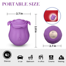 Load image into Gallery viewer, Playfultoy Rose Vibrator Size
