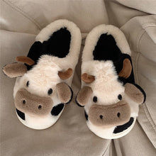Load image into Gallery viewer, Cute Cow Cotton Slippers - KOC
