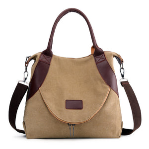 Women Canvas Tote Handbag