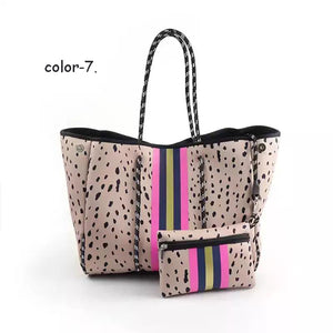 Large Neoprene Bag 2pc Set - KOC