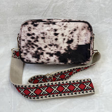 Load image into Gallery viewer, Cow Print Crossbody Bag
