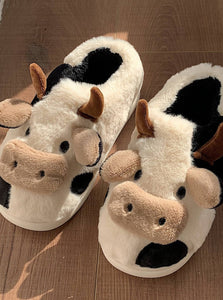 Cute Cow Cotton Slippers - KOC