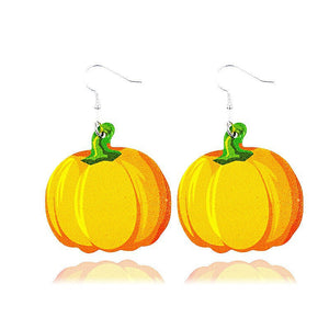 Halloween Teardrop Leaf Drop Earrings（MOQ3, color can mix） - KOC