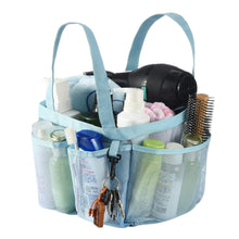 Load image into Gallery viewer, Mesh Shower Caddy Tote
