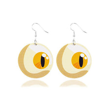 Load image into Gallery viewer, Halloween Teardrop Leaf Drop Earrings（MOQ3, color can mix） - KOC
