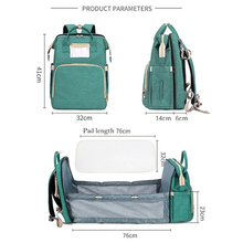 Load image into Gallery viewer, Women&#39;s Folding Multifunctional Backpack For Mother And Baby
