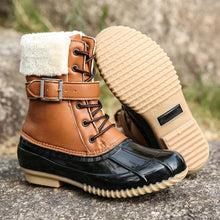 Load image into Gallery viewer, Anti-Slip Plush Boot for Outdoor-Yellow
