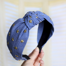 Load image into Gallery viewer, Blue Star Headband|3pcs
