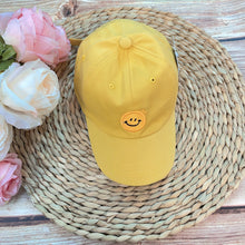 Load image into Gallery viewer, Children&#39;s Smiley Sun Hat
