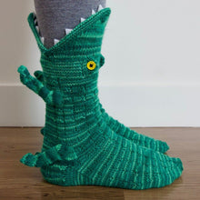 Load image into Gallery viewer, Knit Christmas Animal Socks
