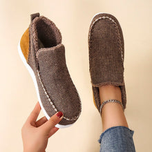 Load image into Gallery viewer, Vegan Leather Casual Style Slip-on Shoes
