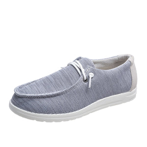 Loafer Canvas Shoes-gray-koc