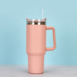 Stainless Steel Insulated Cooler Ice Bar Cup-Pink