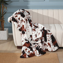 Load image into Gallery viewer, Animal Print Thickened Blanket
