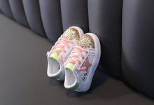 Load image into Gallery viewer, Fashion Sequins Kids Shoes-Pink
