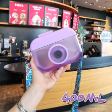 Load image into Gallery viewer, Cute Cartoon Camera Plastic Cup
