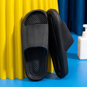Anti-slip Bathroom Slippers-Black