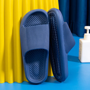 Anti-slip Bathroom Slippers-Navy
