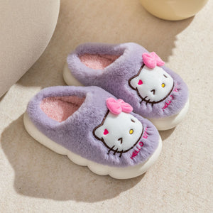 Kid Non-slip Cute Household Cotton Slipper