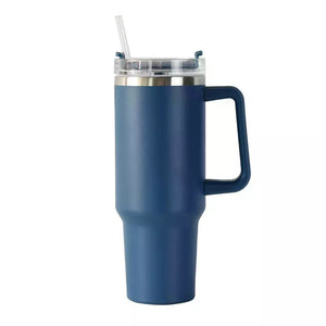 Stainless Steel Insulated Cooler Ice Bar Cup-Navy