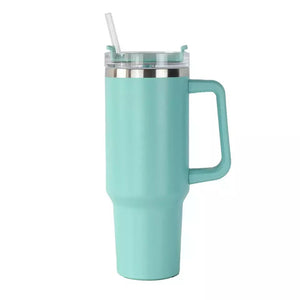 Stainless Steel Insulated Cooler Ice Bar Cup-Lake Green