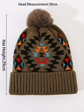 Load image into Gallery viewer, Ladies  Print Thermal Knit Hat
