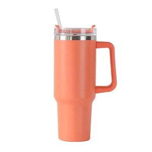 Stainless Steel Insulated Cooler Ice Bar Cup-Orange