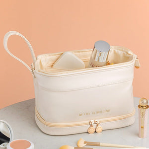 Large Capacity Portable Cosmetic Bag