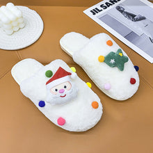 Load image into Gallery viewer, Christmas plush parent-child slippers - KOC
