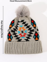 Load image into Gallery viewer, Ladies  Print Thermal Knit Hat
