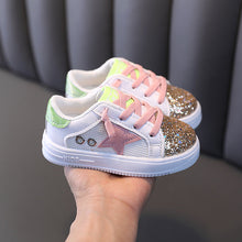 Load image into Gallery viewer, Fashion Sequins Kids Shoes-Pink
